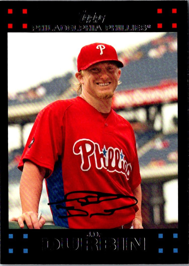 2007 Topps Updates & Highlights J.D. Durbin