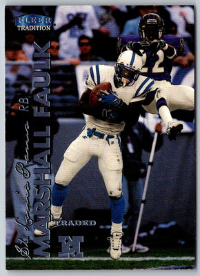 1999 Fleer Tradition Marshall Faulk #51