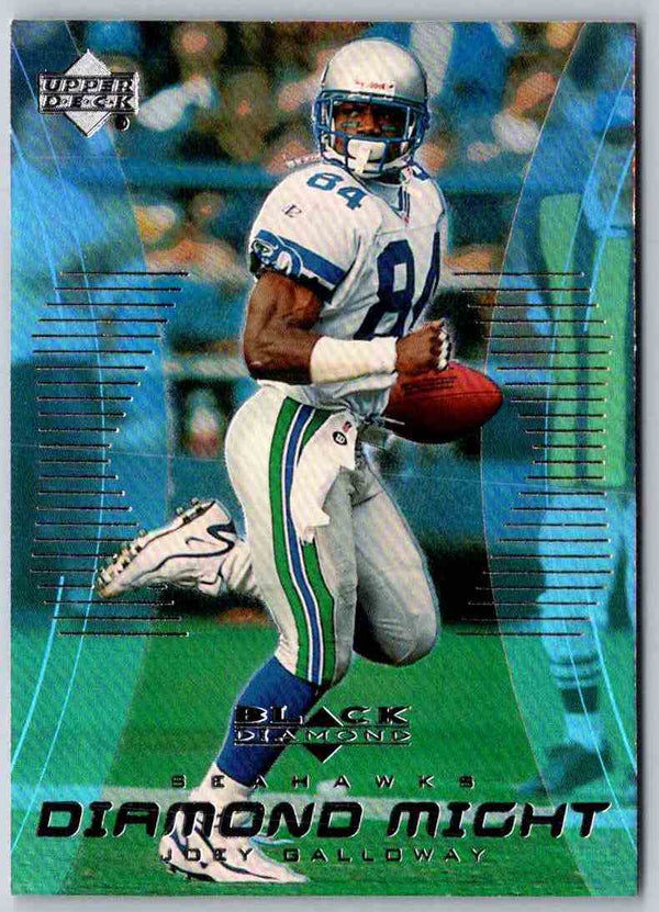 1999 Upper Deck Black Diamond Joey Galloway #DM10