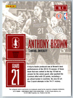 2015 Panini Contenders Draft Picks Game Day Anthony Brown #4