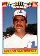 1989 Topps Glossy Rookies Nelson Santovenia