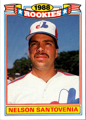 1989 Topps Glossy Rookies Nelson Santovenia #18