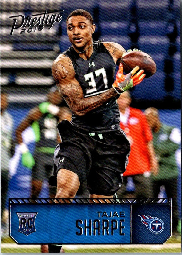 2016 Panini Prestige Tajae Sharpe #252 Rookie