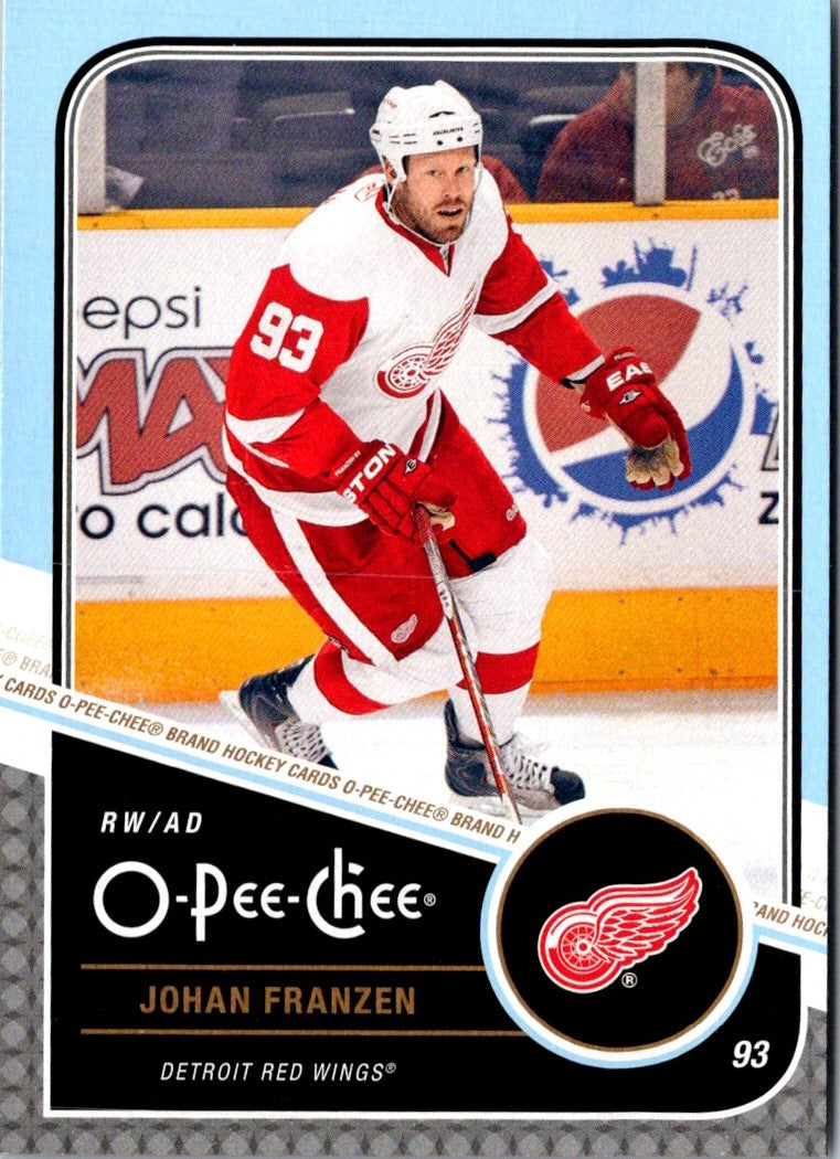 2011 O-Pee-Chee Johan Franzen