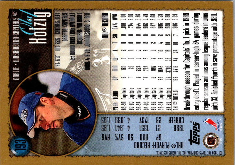 1998 Topps O-Pee-Chee Parallel Olaf Kolzig