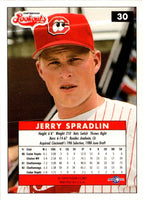 1992 Fleer Excel Jerry Spradlin #30