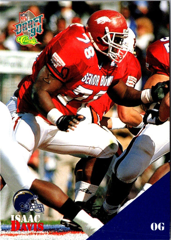 1994 Classic NFL Draft Isaac Davis #52