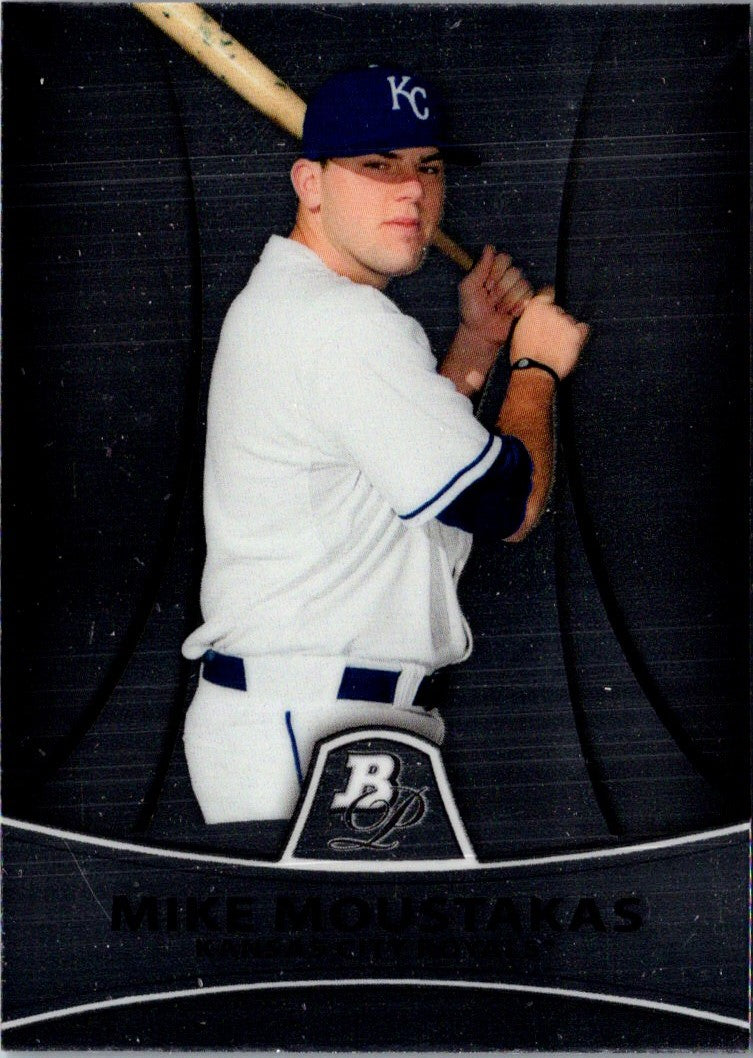 2010 Bowman Platinum Prospects Mike Moustakas