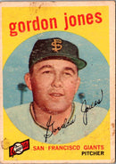 1959 Topps Gordon Jones