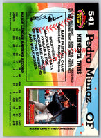 1992 Stadium Club Pedro Munoz #541