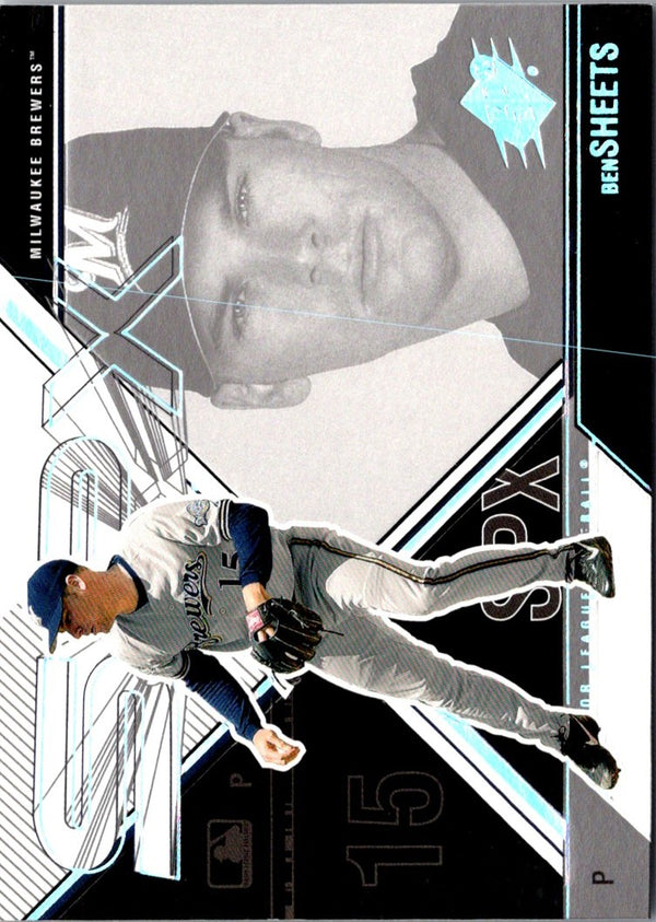 2003 SPx Ben Sheets #62