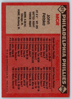 1986 Topps John Felske #621