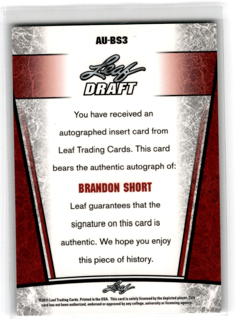 2011 Leaf Metal Draft Brandon Short