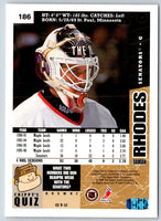 1996 Collector's Choice Damian Rhodes #186