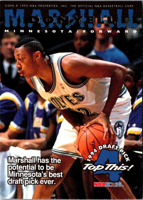1994 Hoops Donyell Marshall/Jamal Mashburn #424