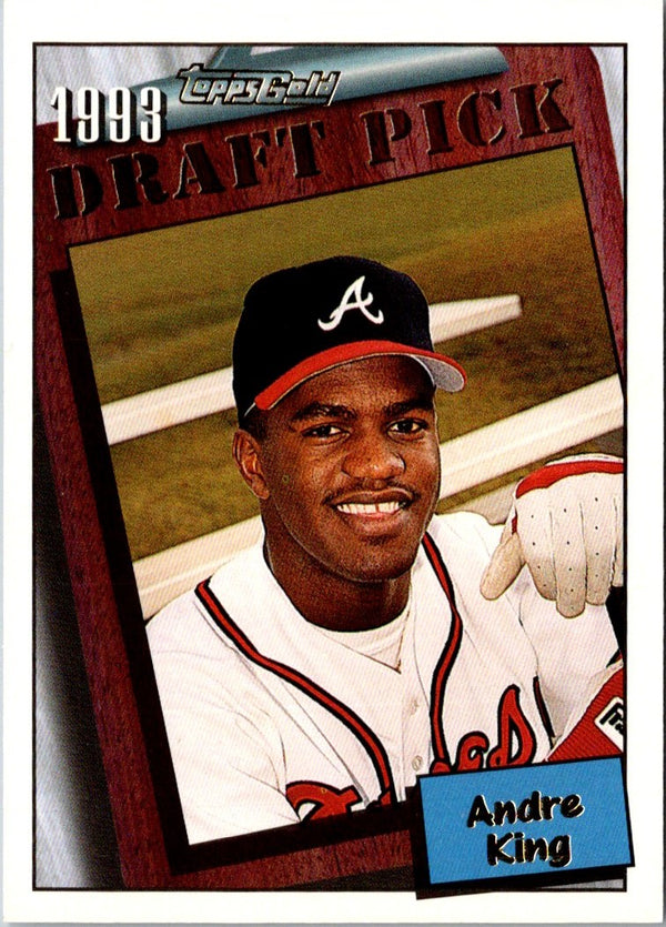 1994 Topps Andre King #752 Rookie