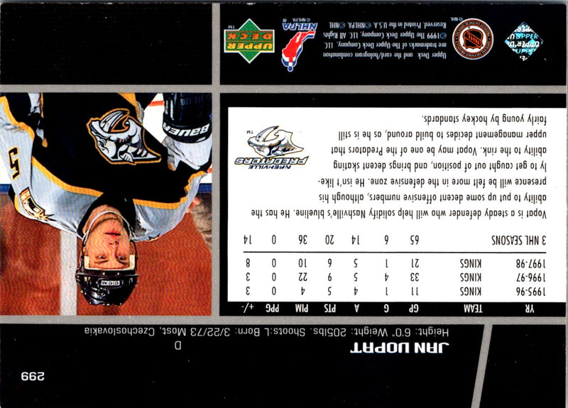 1998 Upper Deck Jan Vopat