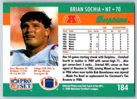 1990 Pro Set Brian Sochia #184