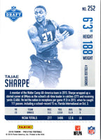 2016 Panini Prestige Tajae Sharpe #252 Rookie