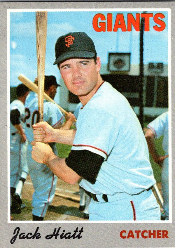 1970 Topps Jack Hiatt #13 EX-MT+