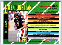 1993 Bowman Football Bob Christian #366