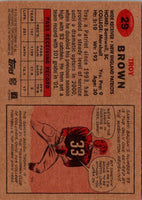2002 Topps Heritage Troy Brown #29