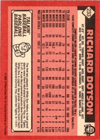 1986 O-Pee-Chee Richard Dotson #233