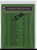 1978 Topps Mike Thomas/Jean Fugett/Ken Houston/Dennis Johnson