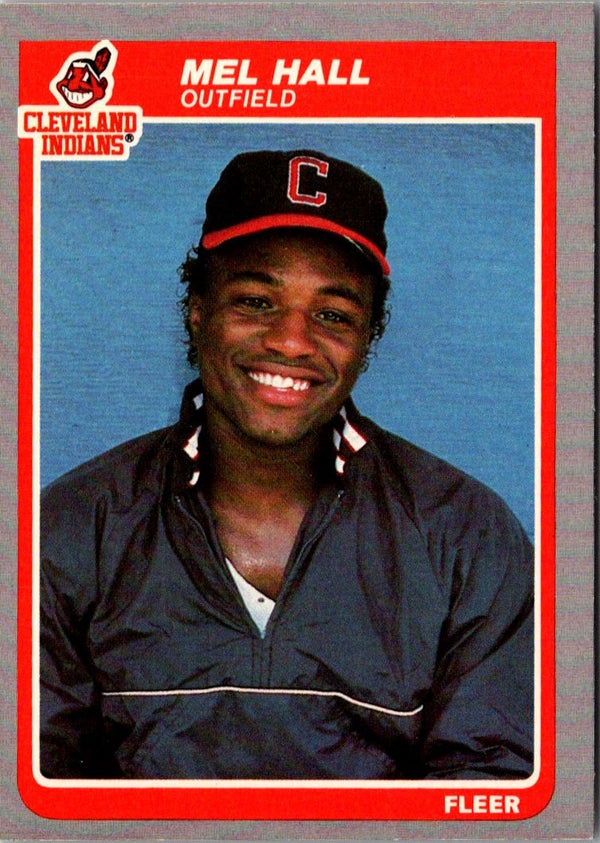 1985 Fleer Mel Hall #449