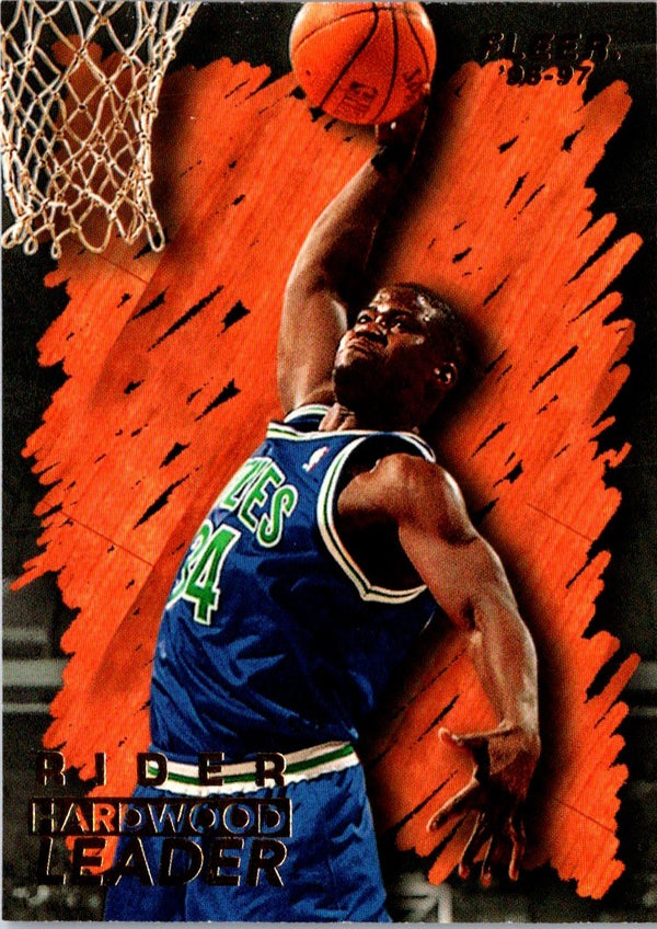 1996 Fleer Isaiah Rider #135