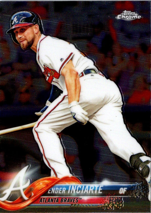 2018 Topps Chrome Ender Inciarte #58