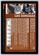 2000 Topps Luis Gonzalez