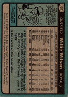 1980 Topps Willie Wilson #157