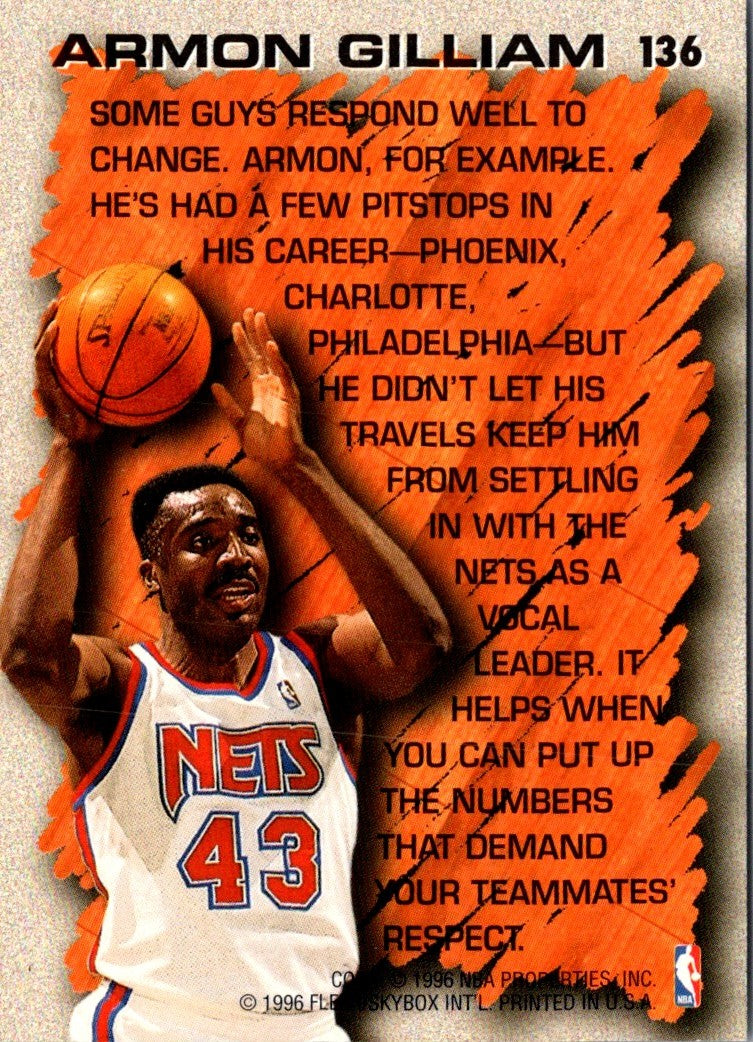 1996 Fleer Armon Gilliam
