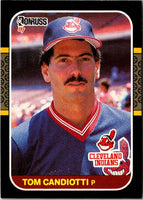 1987 Donruss Tom Candiotti #342