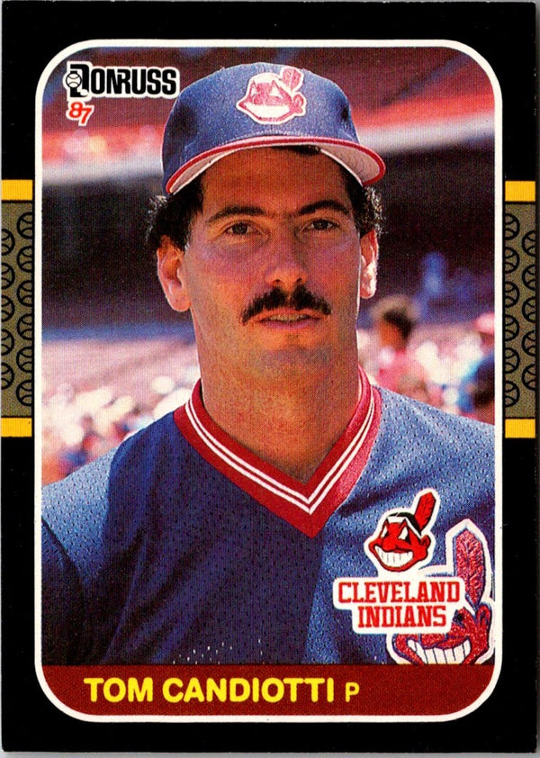 1987 Donruss Tom Candiotti #342