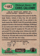 1991 Bowman Chris Calloway