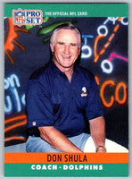1990 Pro Set Don Shula #185