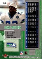 2001 Fleer Genuine Ricky Watters #102