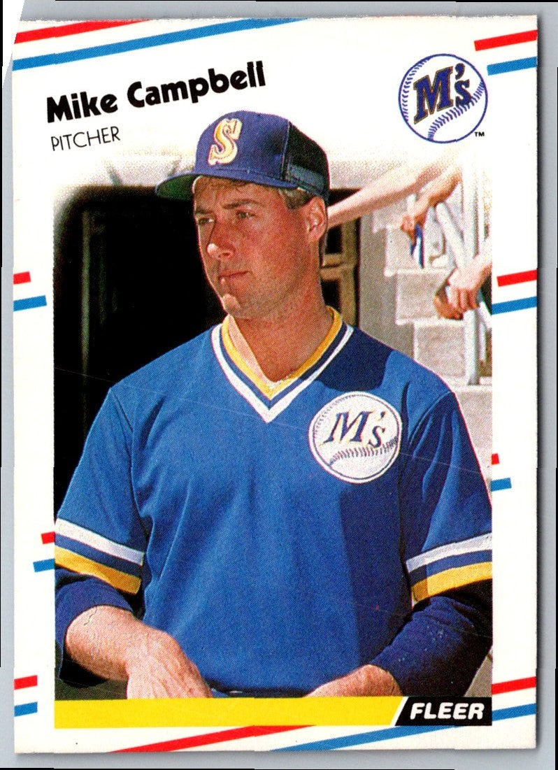 1988 Fleer Mike Campbell