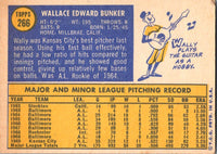 1970 Topps Wally Bunker #266 EX-MT+