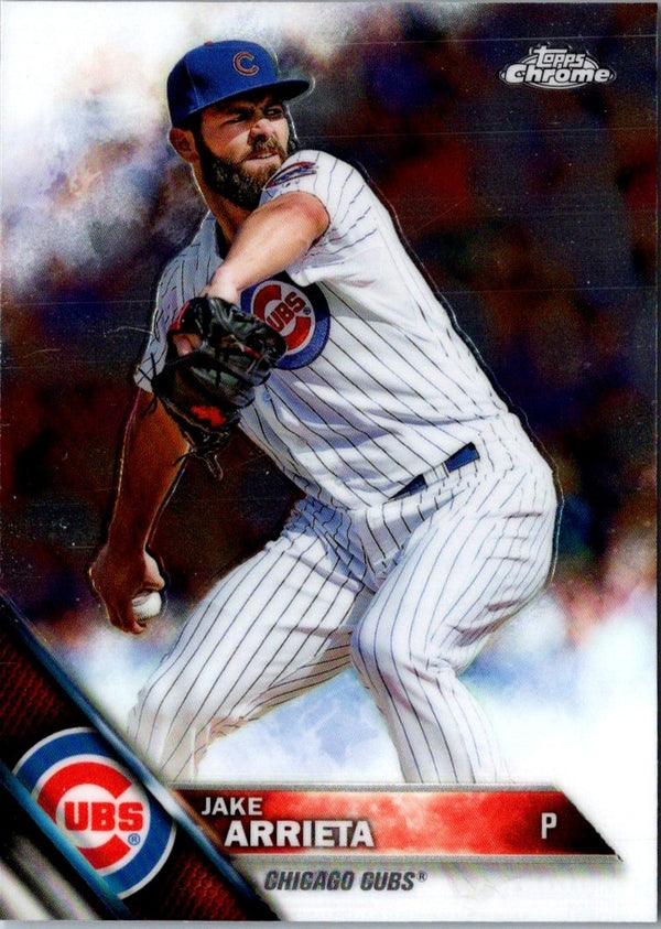 2016 Topps Chrome Jake Arrieta #25