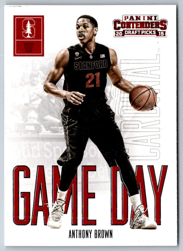 2015 Panini Contenders Draft Picks Game Day Anthony Brown #4