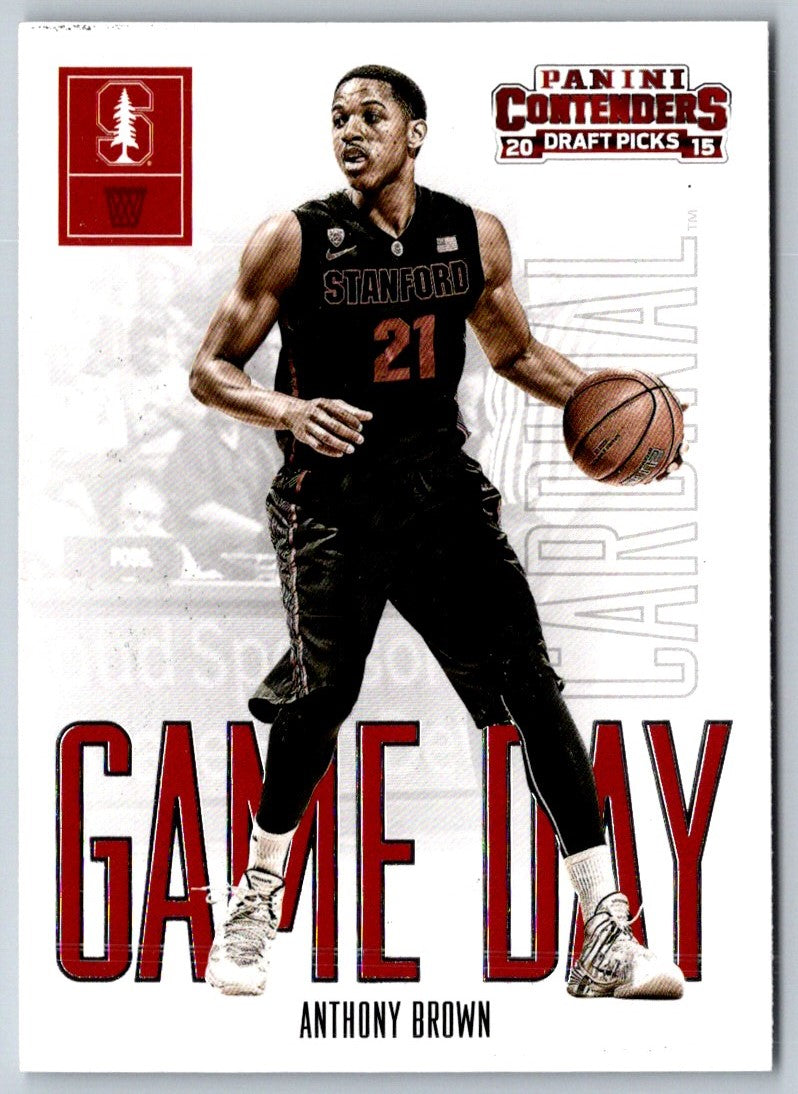 2015 Panini Contenders Draft Picks Game Day Anthony Brown