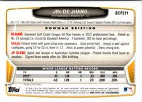 2013 Bowman Chrome Prospects Jin-De Jhang #BCP211