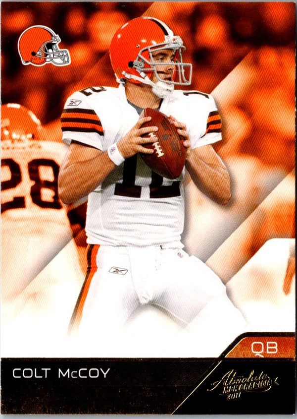 2011 Panini Absolute Memorabilia Colt McCoy #26