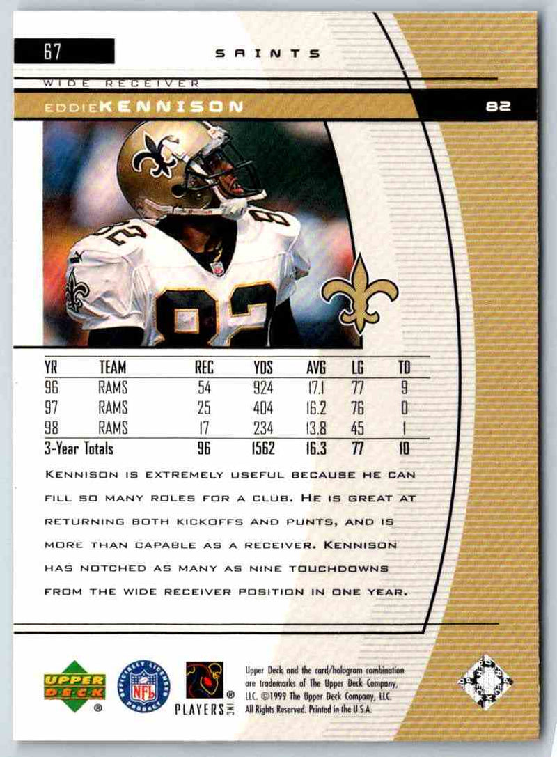 1999 Upper Deck Black Diamond Eddie Kennison