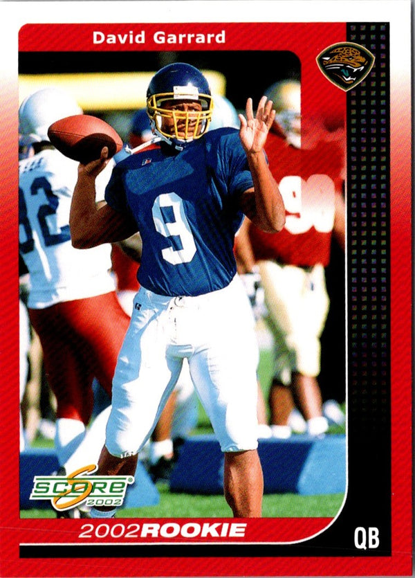 2002 Score David Garrard #257 Rookie