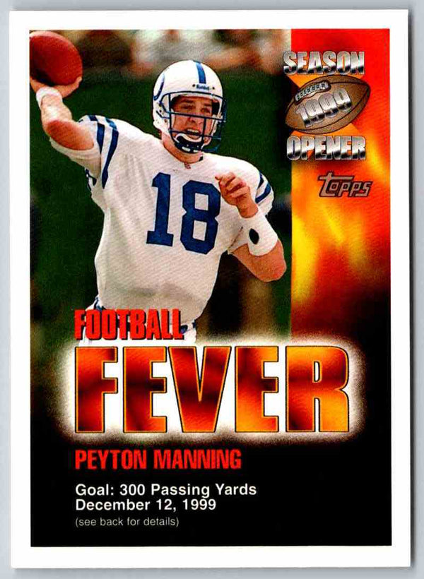 1991 Fleer Ultra Peyton Manning #NNO