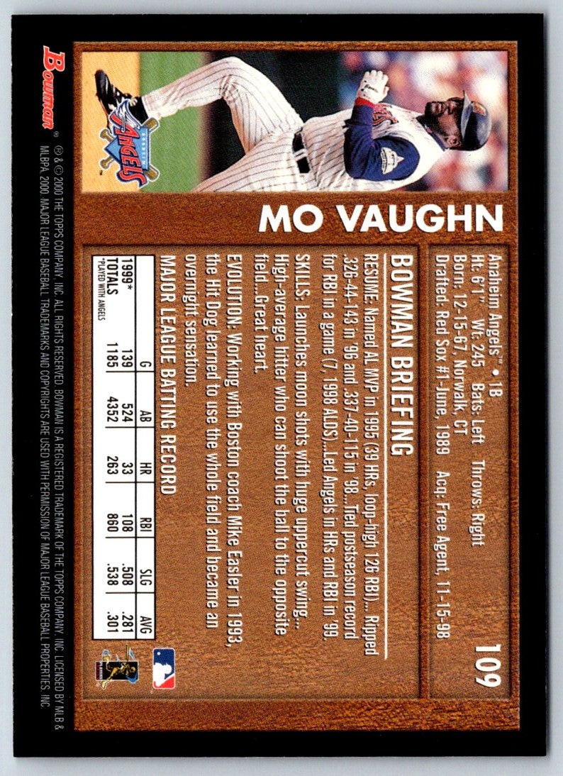 2000 Bowman Mo Vaughn